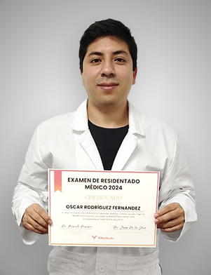 Oscar Rodríguez, 1er puesto Residentado Médico 2024