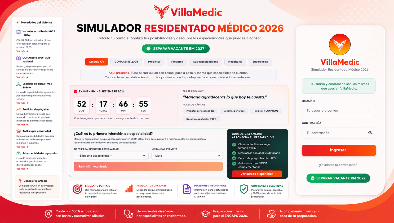 Simulador Residentado Médico