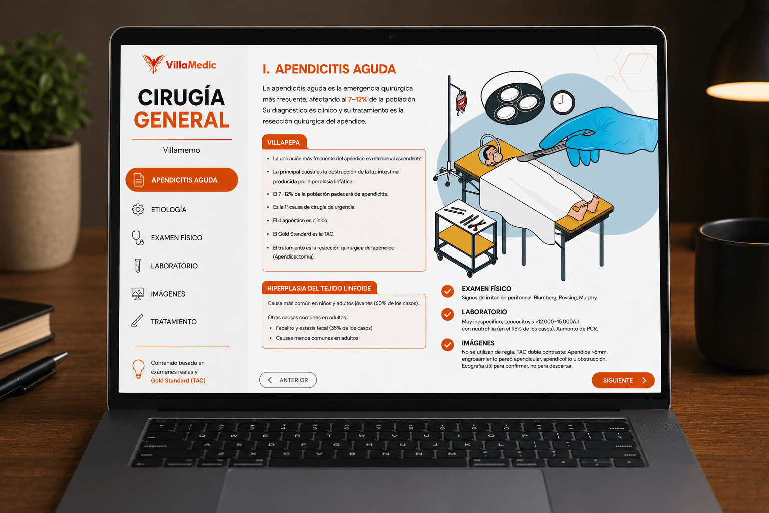 Villamemos VillaMedic — material complementario para reforzar conceptos clave teóricos