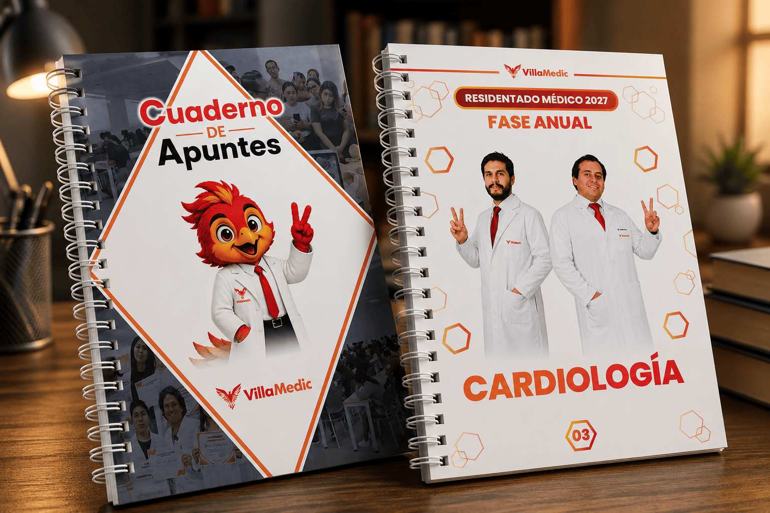 Workbooks VillaMedic — contenidos académicos para complementar las clases en vivo